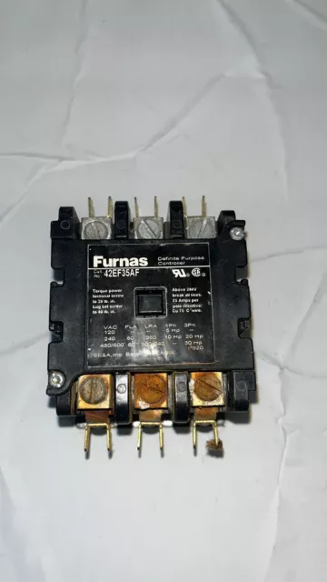 Siemens Furnas 42EF35AF Definite Purpose Controller 110/120V Coil