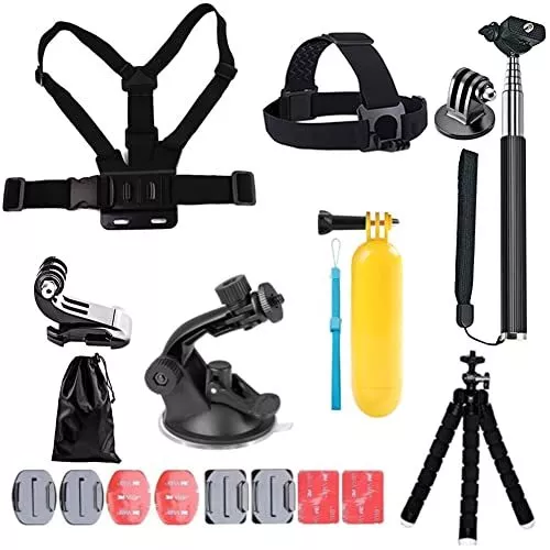 YEHOLDING 13-in-1 Accessori per Gopro Kit Accessori per Action Cam Compatibil...