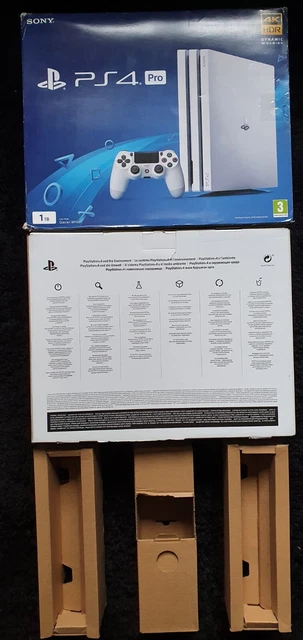 Empty Replacement Box Ps4 Pro 1Tb White