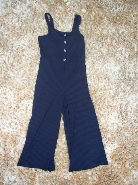 Girls clothes bundle black Jumpsuit & summer dress lot Age 12 New Look M & S