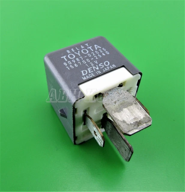 Toyota Lexus 5-Pin Multi-Use Brown Relay - 90987-04004, Denso 156700-0860, Genuine OE, Used Tested