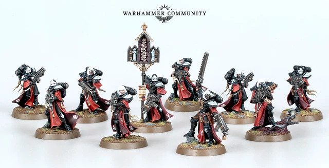 Warhammer 40k - Adepta Sororitas - Battle Sisters Squad (Monopose)
