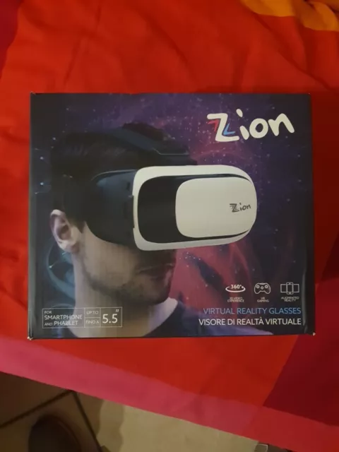 ZION VR visore realtà virtuale 3D per smartphone Virtual Reality Glasses