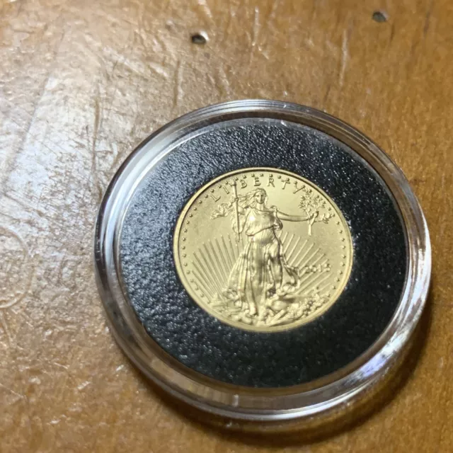 1999 $5 American Gold Eagle 1/10 oz Fine Gold Coin