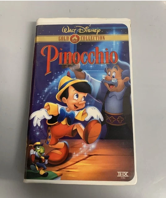 Walt Disney's PINOCCHIO 60th Anniversary Edition VHS #18679 (1999)