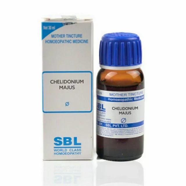 Tintura madre homeopática de SBL Chelidonium Majus 30ml para verrugas y maíz 2