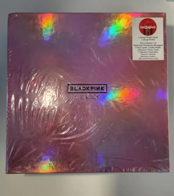 BLACKPINK THE ALBUM Exclusive Limited Edition Black Pink CD Box Set 3 ...