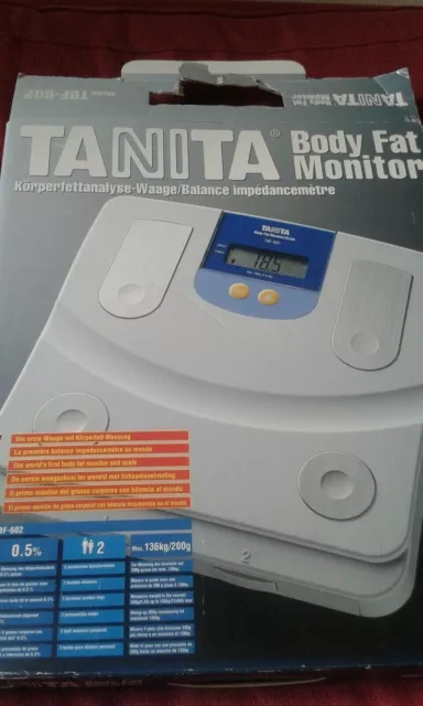 TANITA TBF-602 Boby Fat Monitor/Scale Personenwaage