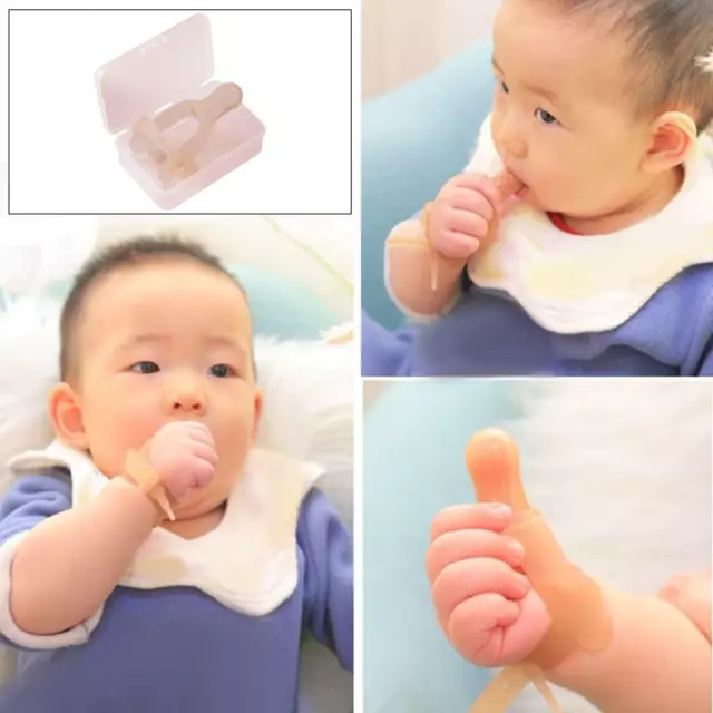 Protège-doigts de bande de poignet en silicone pour bébé