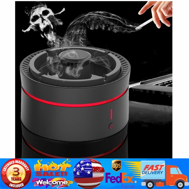 NEW Smokeless Ashtray Odor Eliminator Cigarette Smoke Grabber  USB
