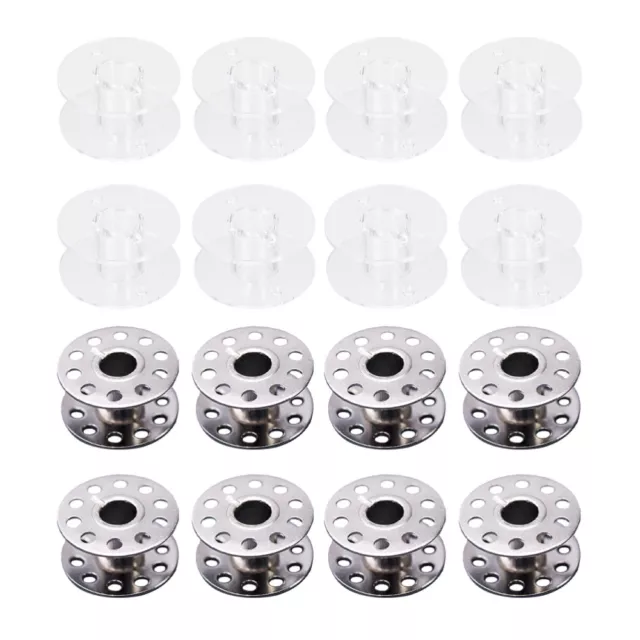 40 Pcs Sewing Machine Bobbin Metal Cop Latches Mini Glasses for Dolls Household