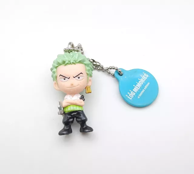 One Piece Zoro Zolo 1.5" mini keychain charm figure One Piece Zoro Zolo 1.5" mini keychain charm figure