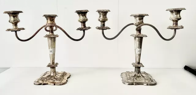 A Pair Of Antique Candelabra’s