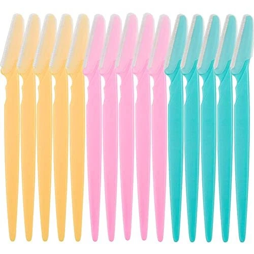 Rasoir à sourcils de sécurité pour le visage - Outil de dermaplaning exfolian...