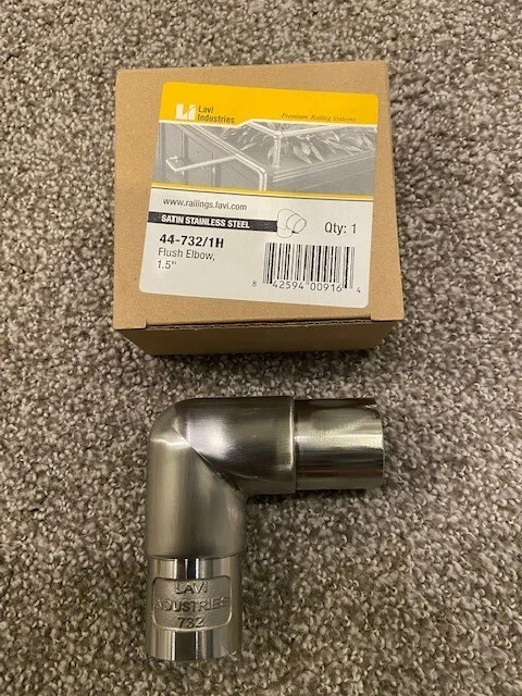  Flush Elbow 1.5" Round 44-732/1H