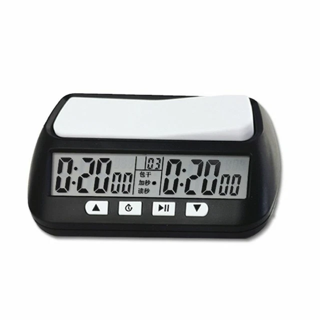 PROFESSIONAL CHESS CLOCK Digital Watch Count Up Down Timer Board Game