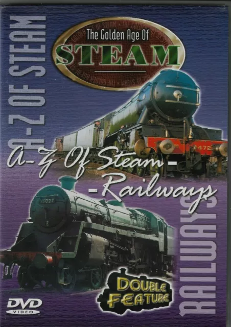 The Golden Age Of Steam - A-Z Of Steam / Railways (DVD)
