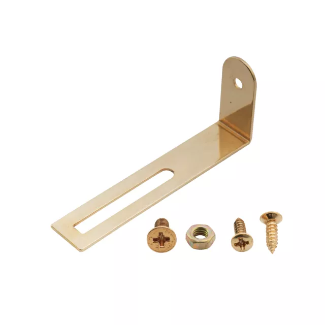 Musiclily Pro Gold Steel Pickguard Bracket Support For Epiphone Les Paul Guitar