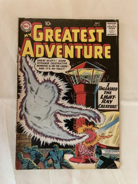 DC Comics My Greatest Adventure #45 CGC 6.5 Light-Ray Creature Meskin Ely 1960