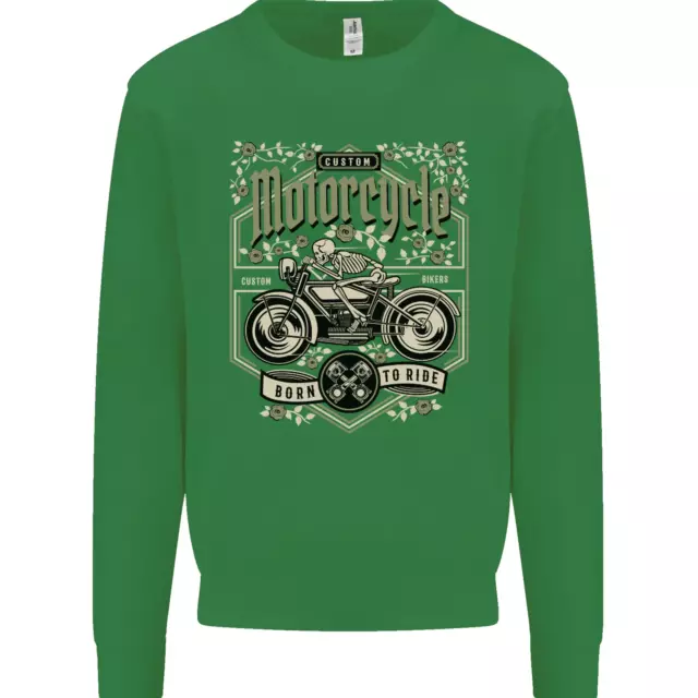 Felpa personalizzata moto biker moto uomo maglione 12