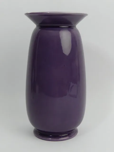 Mintons Purple Glaze Art Pottery Vase C.1900