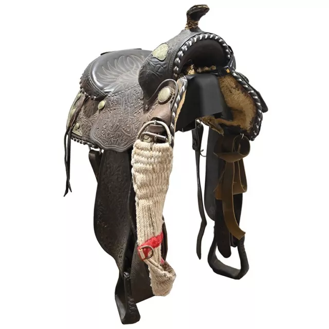 Used 14" Billy Cook Show Saddle Code: U14BCOOKSHOWFTF