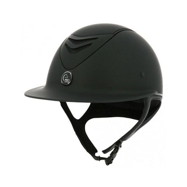 Damen Reithelm Reitkappe Reiterhelm ELÉGANCE PRO SERIES matt schwarz