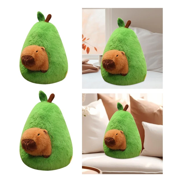 Chaussons En Peluche Capybara - Design Mignon Dessin Animé - Semelle Antidérapante Confortable - 4