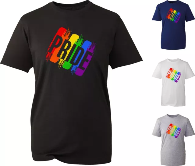 Pride Rainbow Flag T-Shirt LGBT Gay Pride Month LGBTQ+ Prade Unisex Gift Tee Top