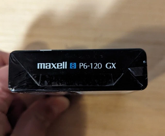 MAXELL 8MM GXMP High Quality 120 Camcorder Video Cassette Tape Sealed