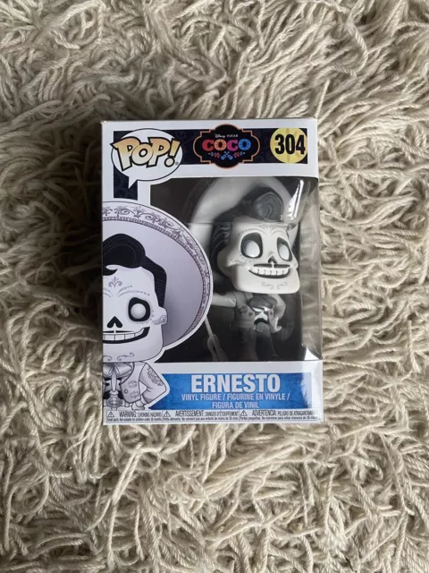 Funko Pop! Disney Pixar Coco Ernesto #304 Vinyl Figure In Box