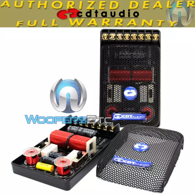 CDT AUDIO EX-30 3-WAY PASSIVE CAR CROSSOVERS for MIDRANGES TWEETERS NEW PAIR