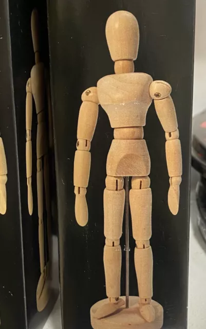 8 Zoll Künstler Holzpuppe - bewegliche verstellbare Gliedmaßen menschliche Schaufensterpuppe Kunst