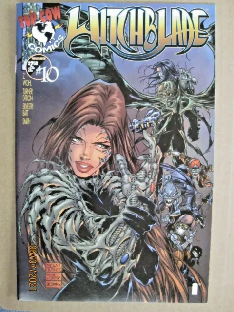 1996 Image Top Cow Comics Witchblade #10 Michael Turner Cover First Darkness