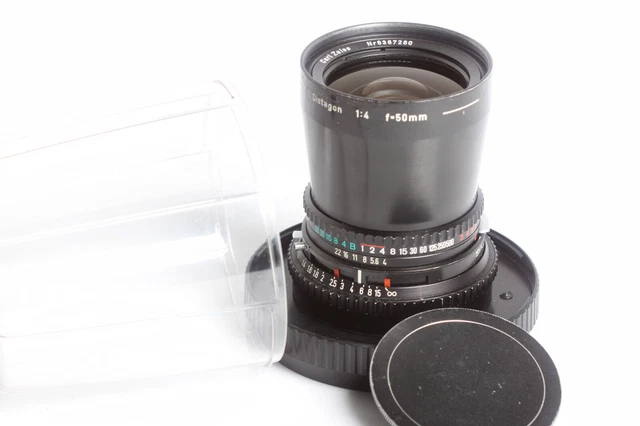 Hasselblad C Distagon 4/50 T* black Carl Zeiss 50mm 4.0 schwarz, Kratzer Rear