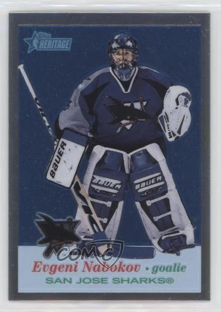 2001-02 Topps Heritage Retrofractor /558 Evgeni Nabokov #2