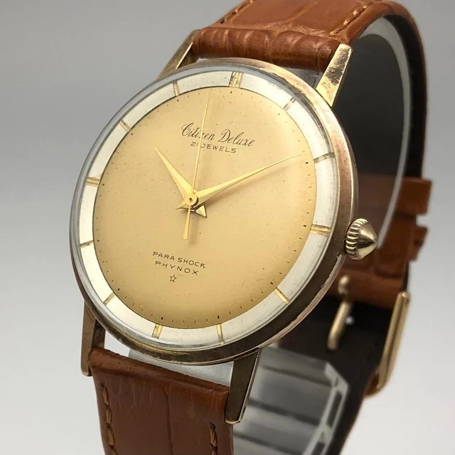 Citizen deluxe 21 jewels deals