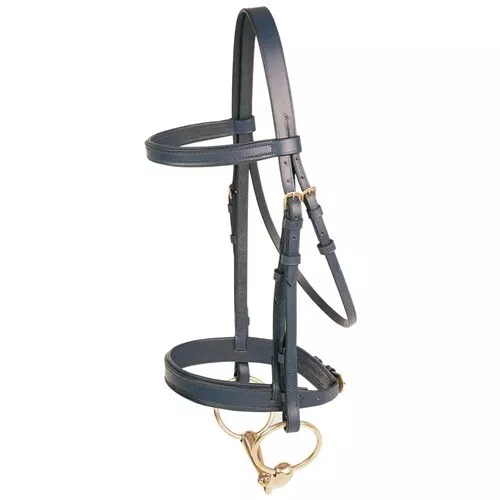 Jeremy and Lord Dressage Bridle Warmblood Black