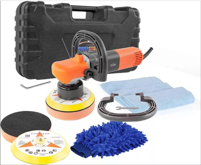 Powerstorm® Ultra Max Dual Action Car Polisher/Buffer 1200W New & Boxed