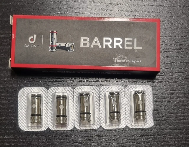Resistenze Barrel S 5 mesh Coils 1.0 Ohm Ricambi
