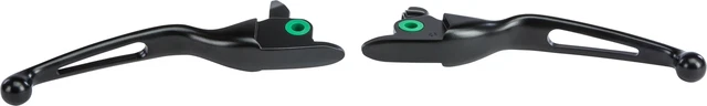 Harddrive Vortex Lever Set Black Touring 17-Up Except Tri Glide - 053887