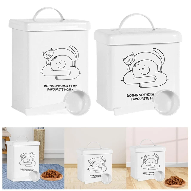 Iron Cute Pet Food Aufbewahrungsbehälter Cat Food Can Covers für