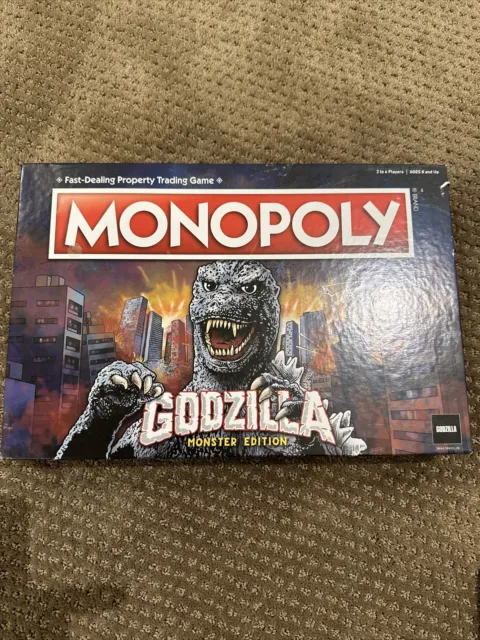 Monopoly Godzilla Monster Edition Board Game