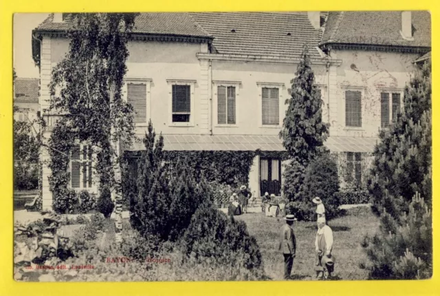 cpa FRANCE Postcard 54 - BAYON Meurthe et Moselle L'HOSPICE Cachet 33° division