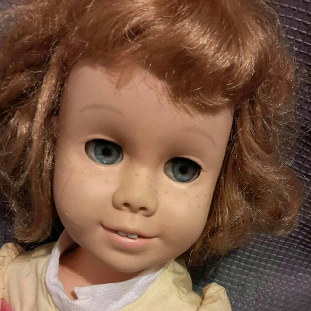 Vintage Mattel Chatty Cathy Doll 1960's With Original Dress Vintage Mattel Chatty Cathy Doll 1960's With Original Dress