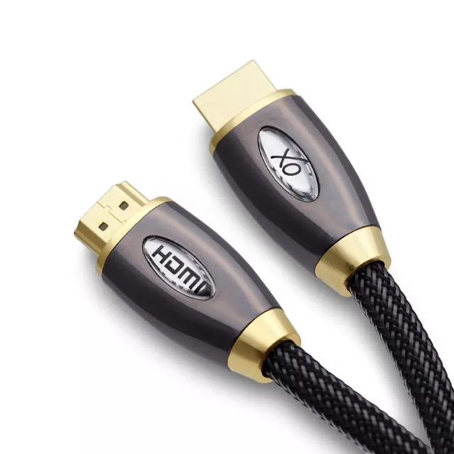 HDMI Cable v2.0/2.1 Gold Plated UHD Full HD 3D 1080p 4k UHD 1m-10m Lead - XO PRO