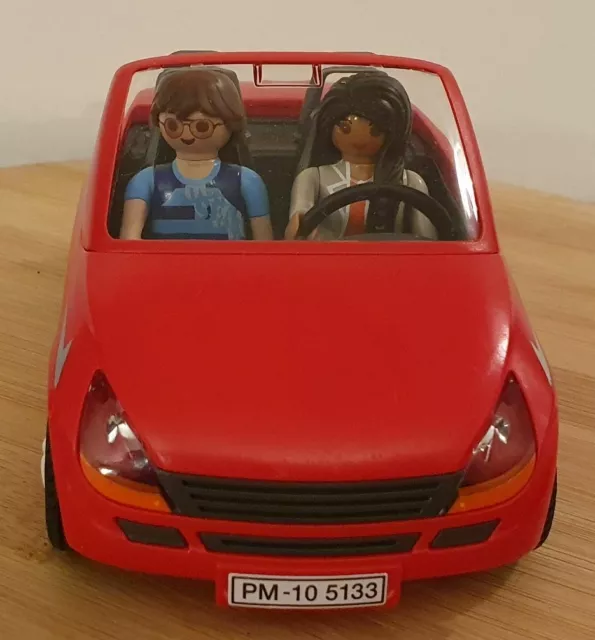 Playmobil La Voiture De Ville Avec Jeune Couple  - 2 Adultes - Vehicule Detente 6