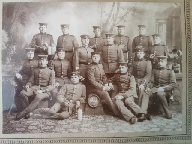 Soldatenbild von 1893 Ingolstadt