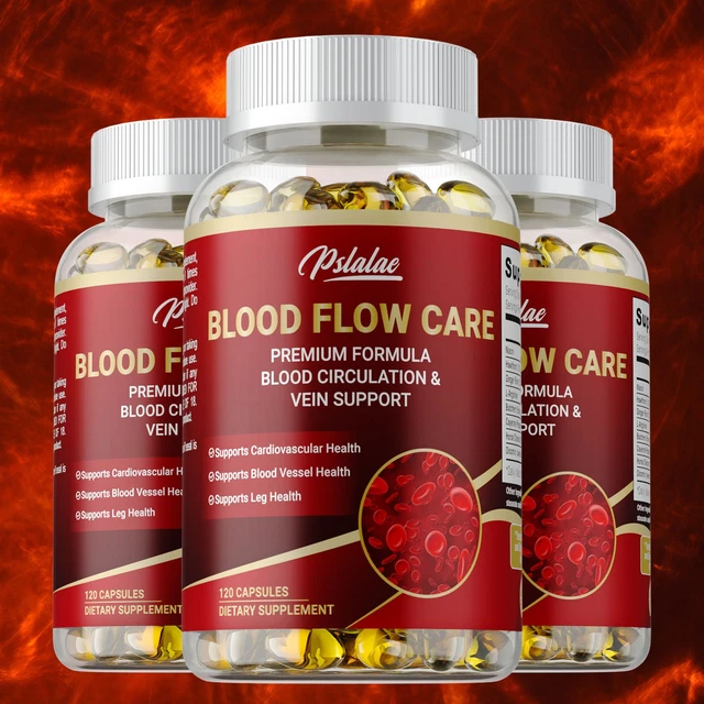 BLOOD FLOW CARE - Promotes Blood Circulation, Heart And Cardiovascular ...