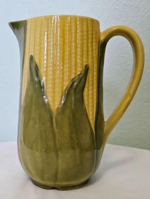 Vintage Shawnee Pottery Corn King Large 8" Pitcher  #71  U.S. PERFECT CONDITION